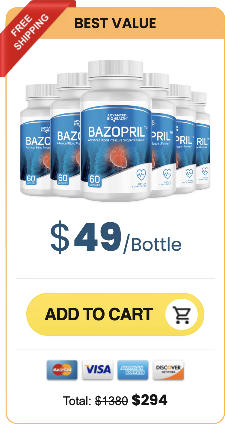 Bazopril - 6 bottles